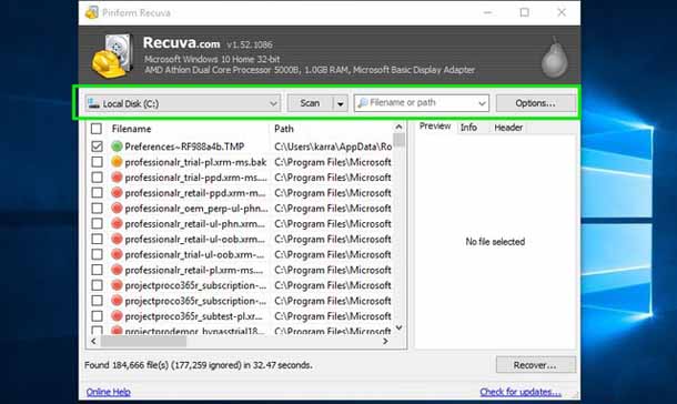 Как восстановить удаленные файлы в Windows 10.